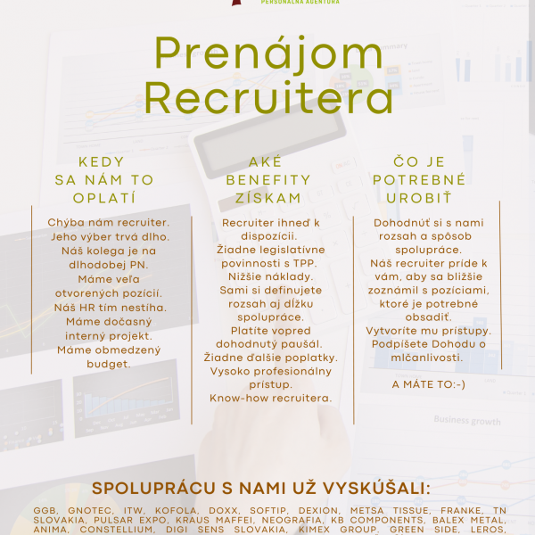 Prenajom Recruitera PNG